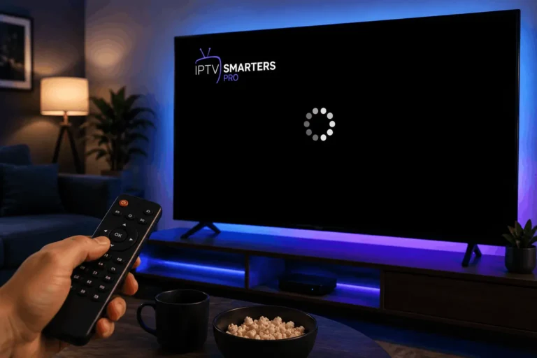 IPTV Smarters Pro écran noir sur Smart TV en 2026
